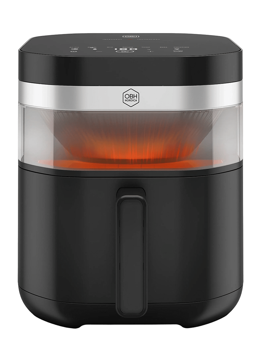 OBH Nordica - Easy Fry Infrared Air Fryer 7 l. Black - black - 0