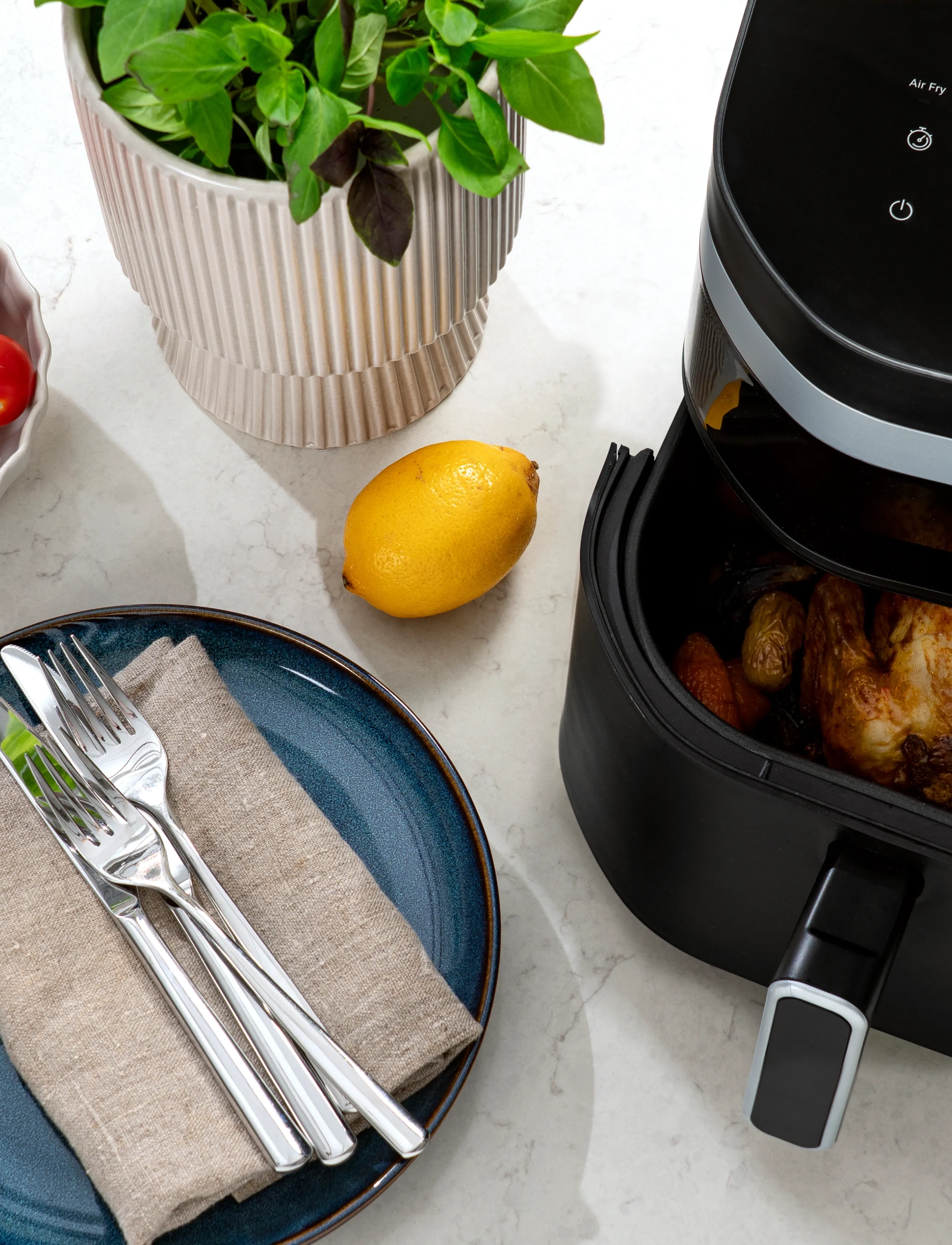 OBH Nordica - Easy Fry Infrared Air Fryer 7 l. Black - black - 2