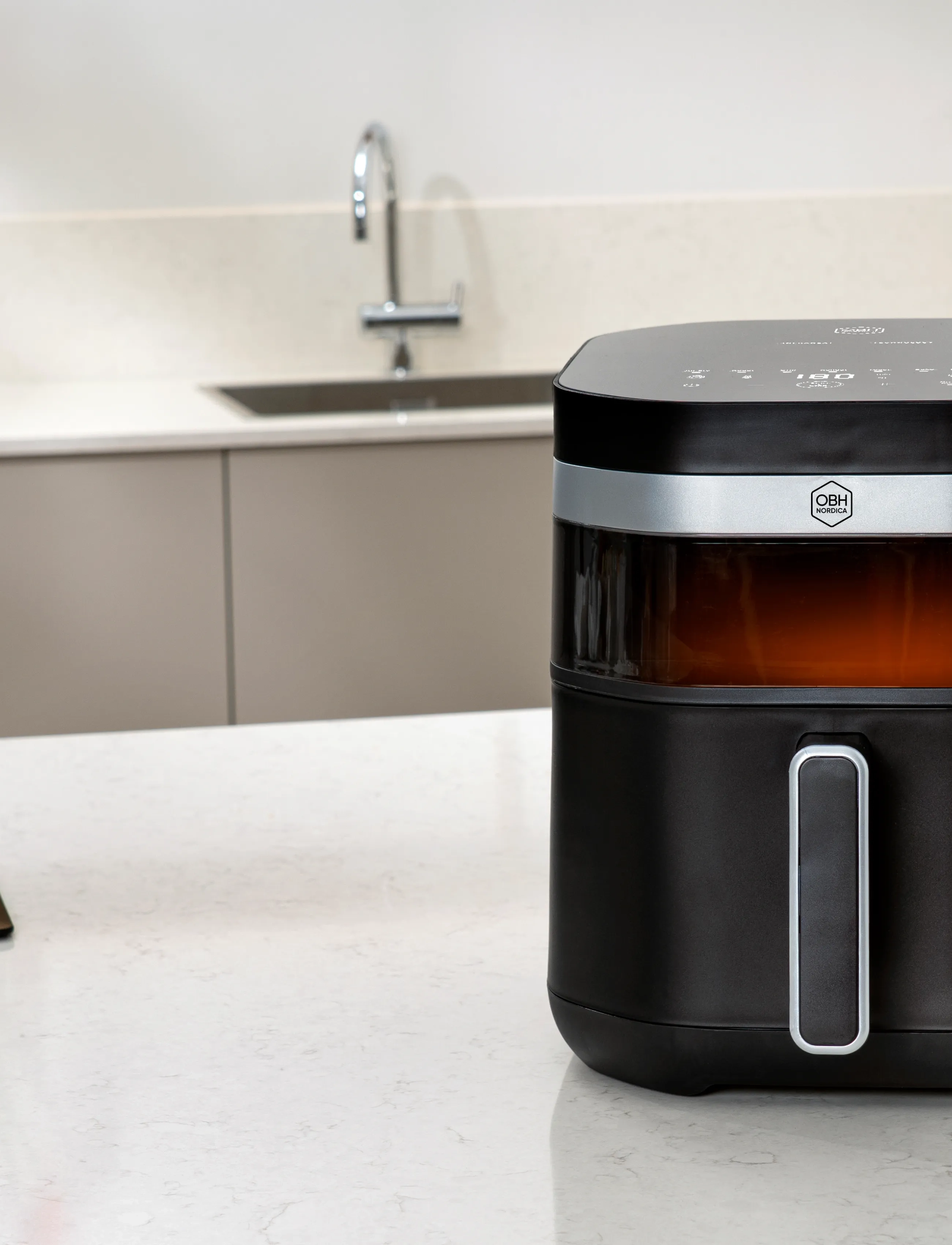 OBH Nordica - Easy Fry Infrared Air Fryer 7 l. Black - black - 4