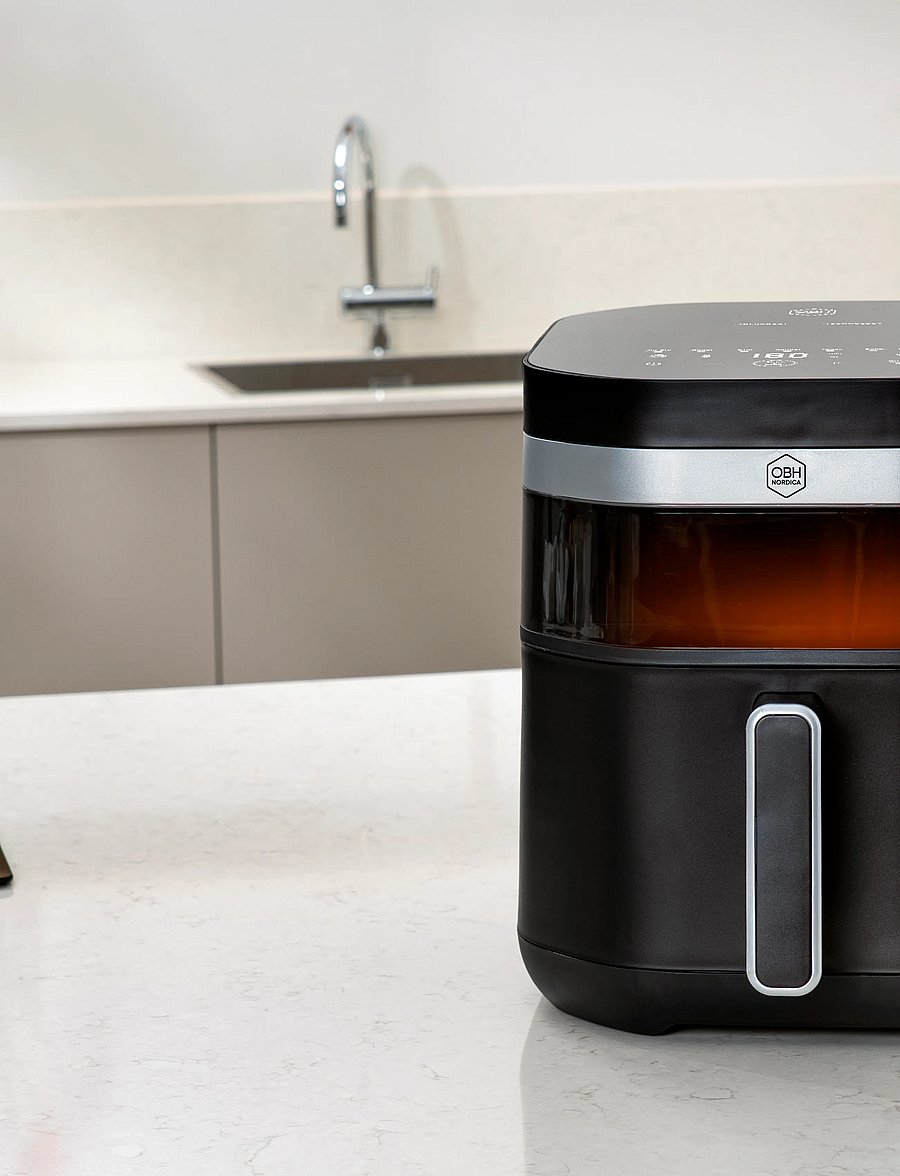 OBH Nordica - Easy Fry Infrared Air Fryer 7 l. Black - black - 4