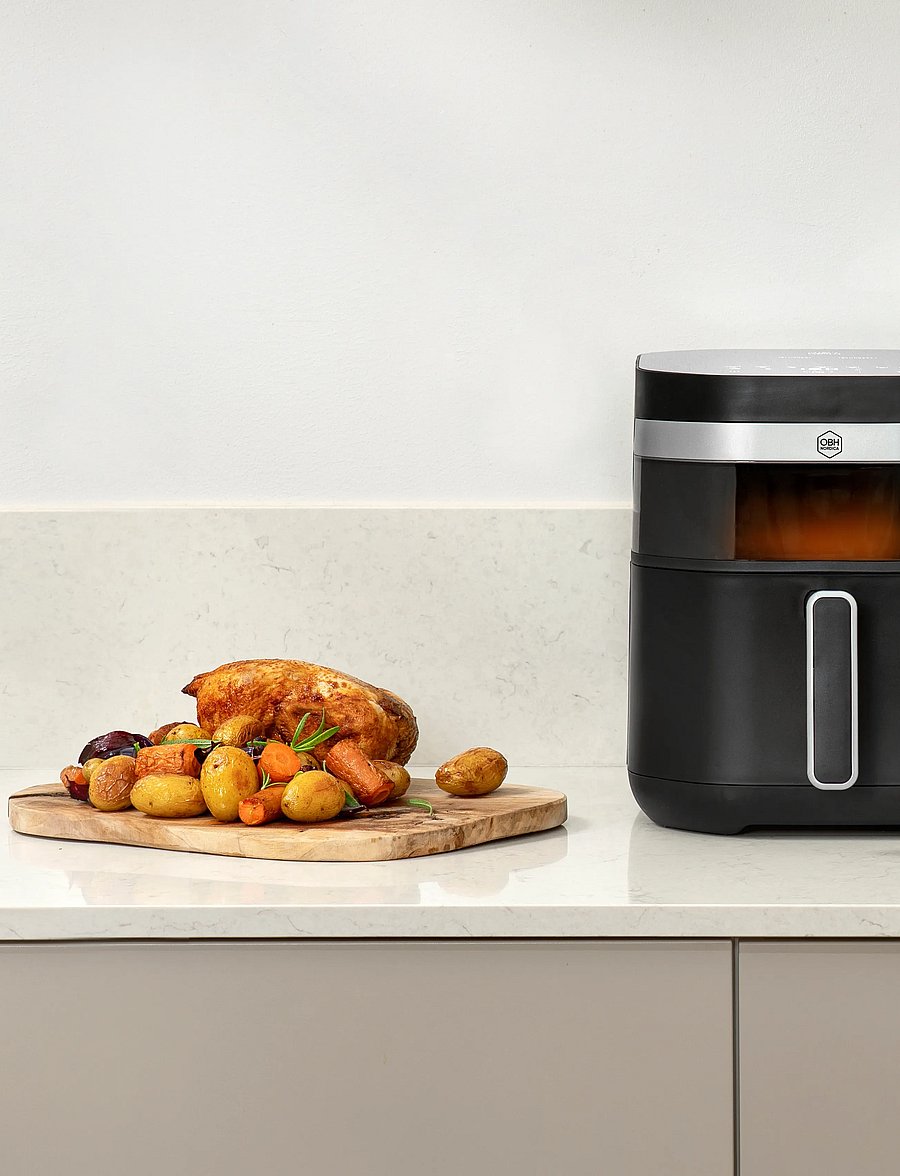OBH Nordica - Easy Fry Infrared Air Fryer 7 l. Black - black - 5