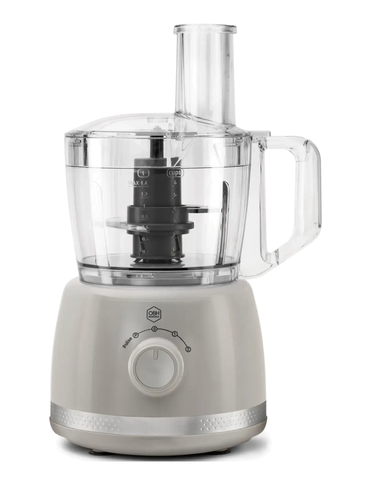 OBH Nordica - Soleil food processor 2,4 l. Grey - mixers & blenders - grey / turqouise - 2
