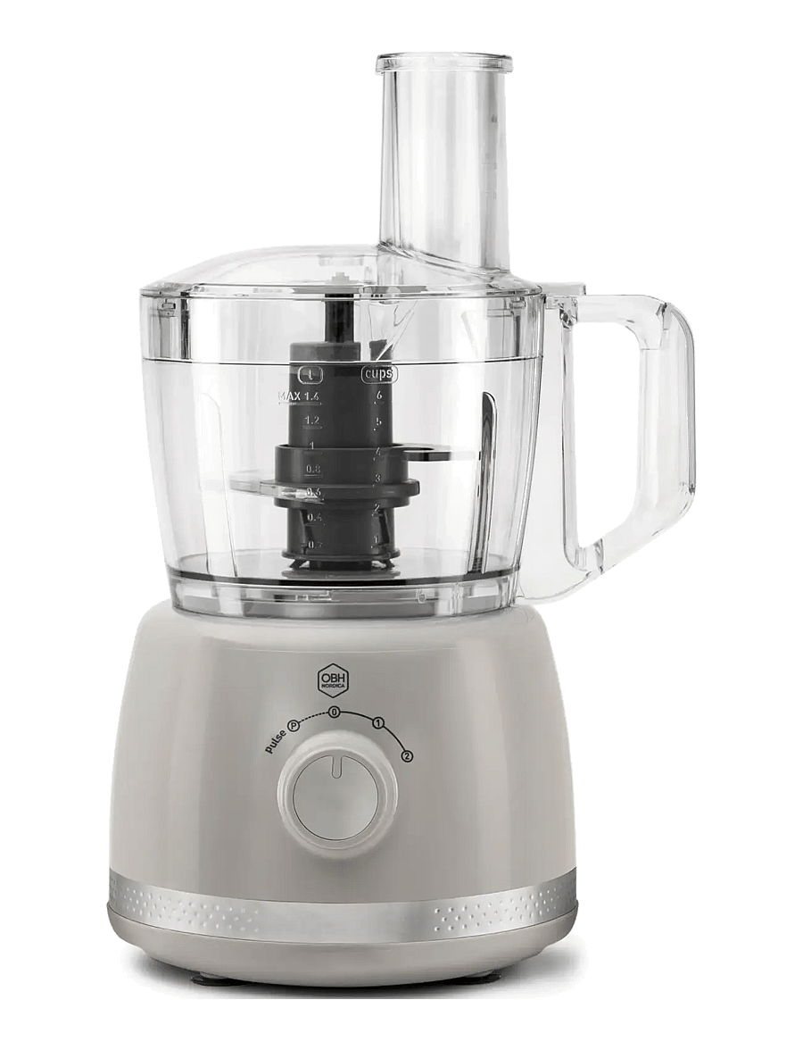 OBH Nordica - Soleil food processor 2,4 l. Grey - mixer - grey / turqouise - 2