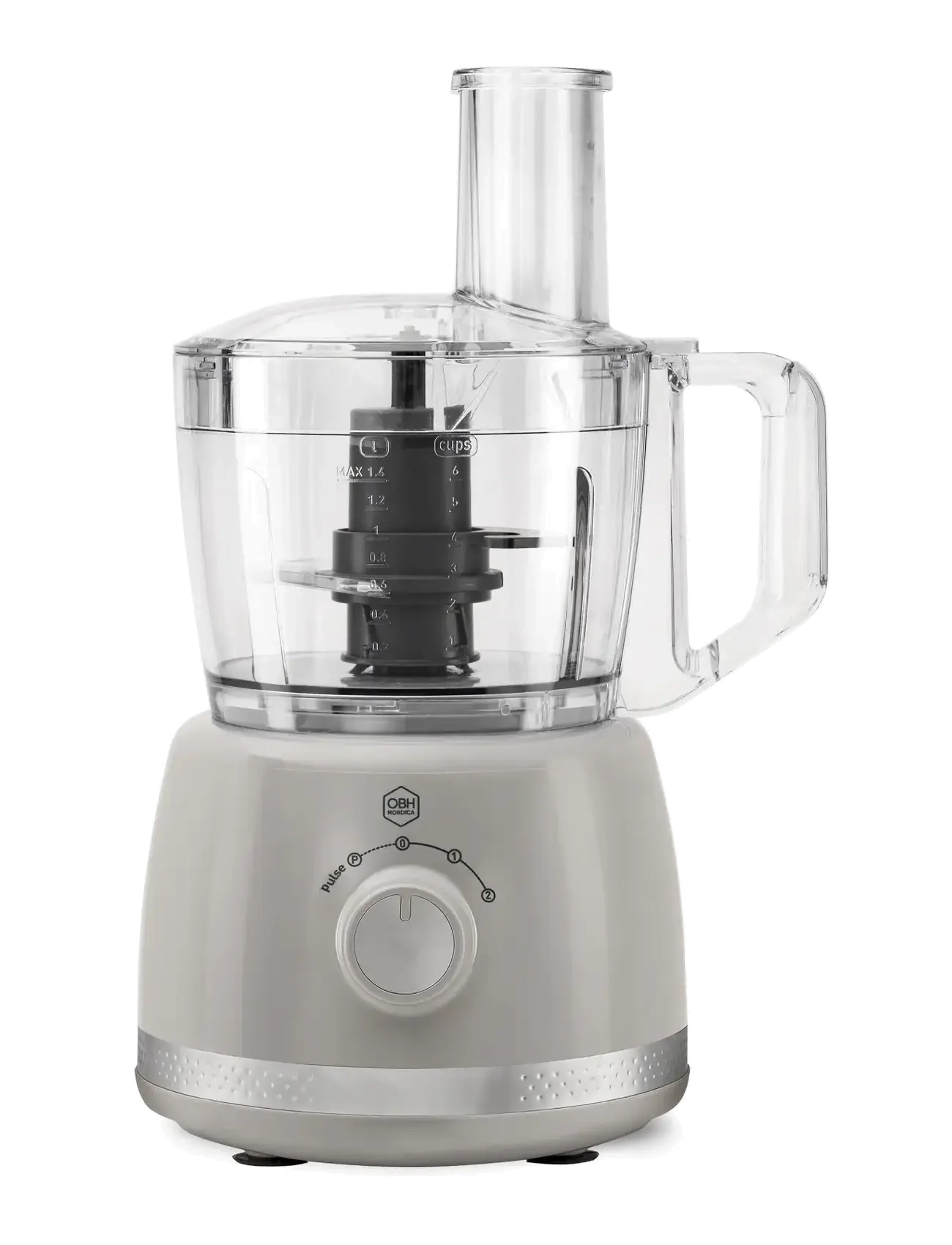 OBH Nordica - Soleil food processor 2,4 l. Grey - mixers & blenders - grey / turqouise - 3