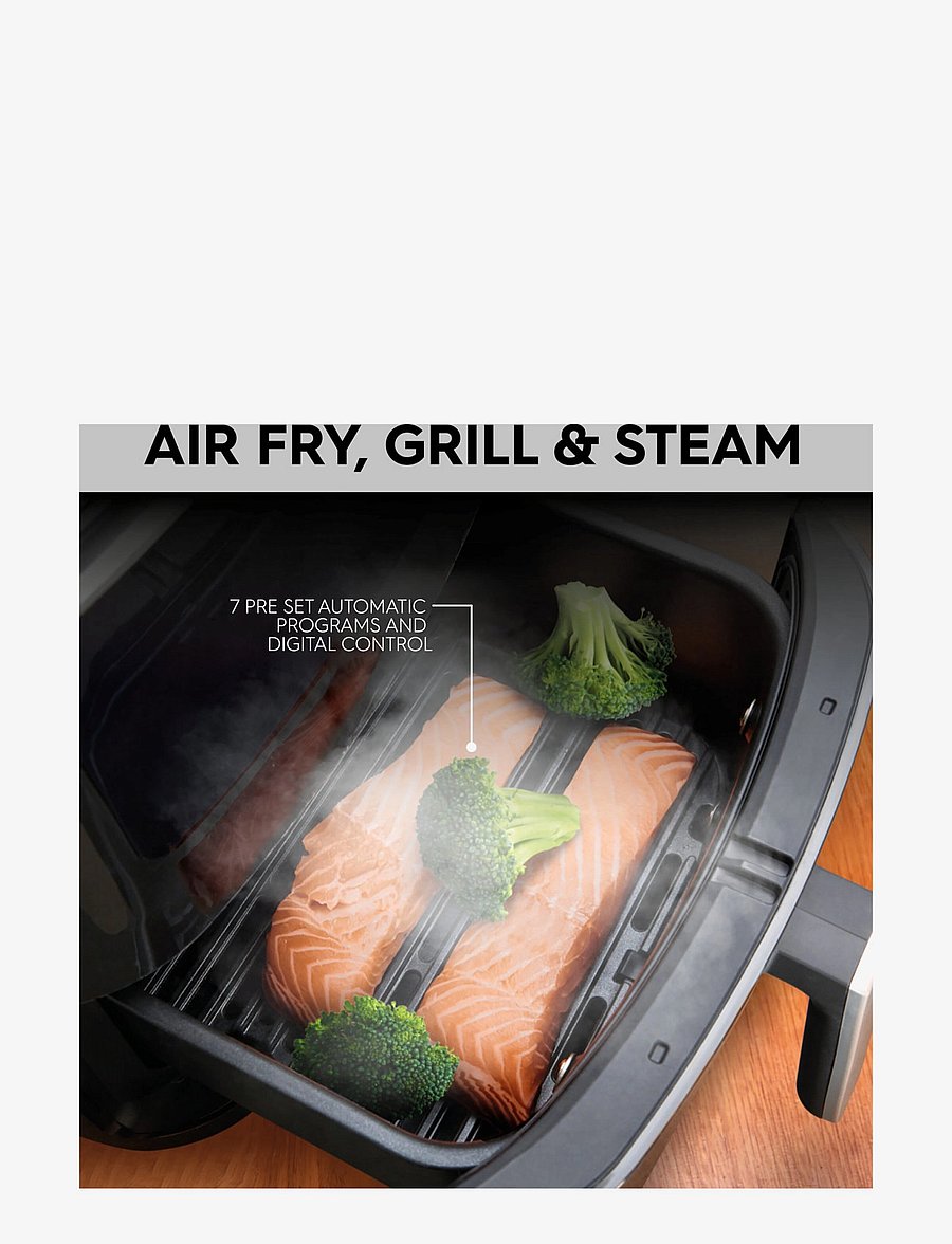 OBH Nordica - Easy Fry & Grill 3in1 Steam+ 1900 W - black - 3