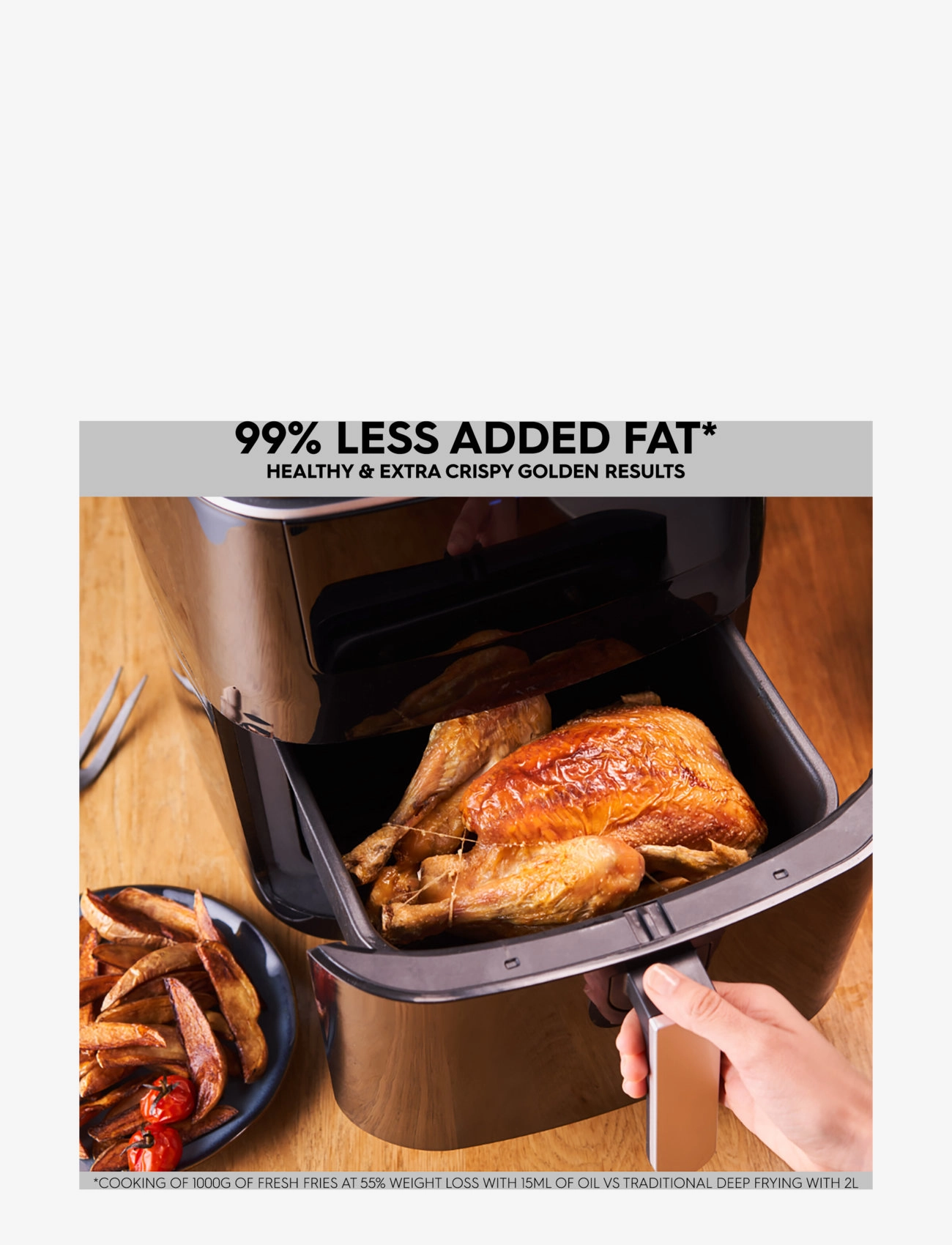 OBH Nordica - Easy Fry & Grill 3in1 Steam+ 1900 W - black - 4