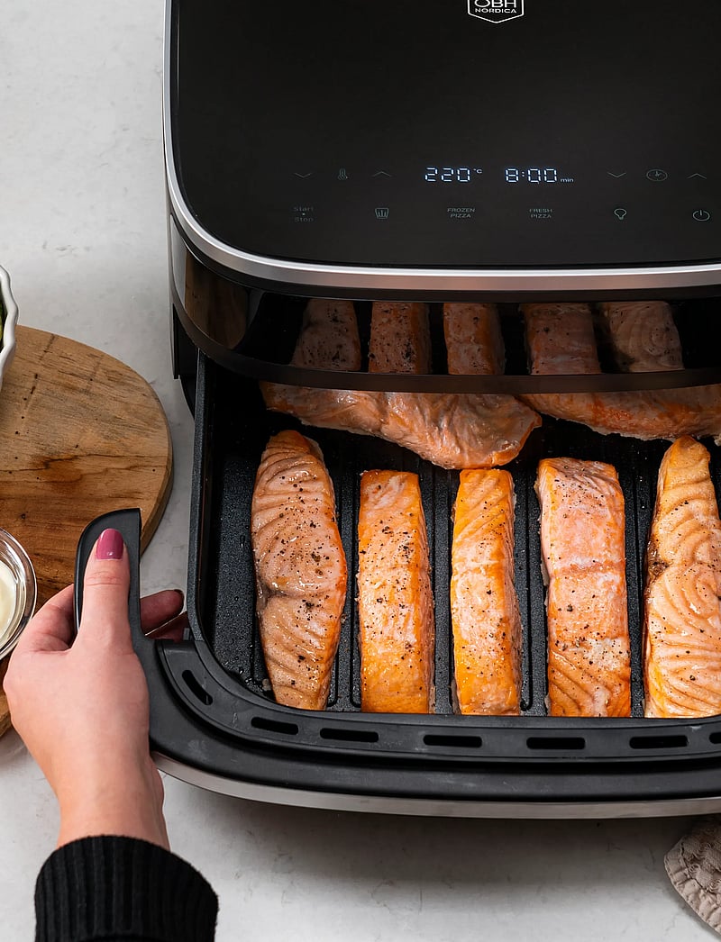 OBH Nordica - Easy Fry XL Surface Air Fryer 1,0 kg Black - black - 5