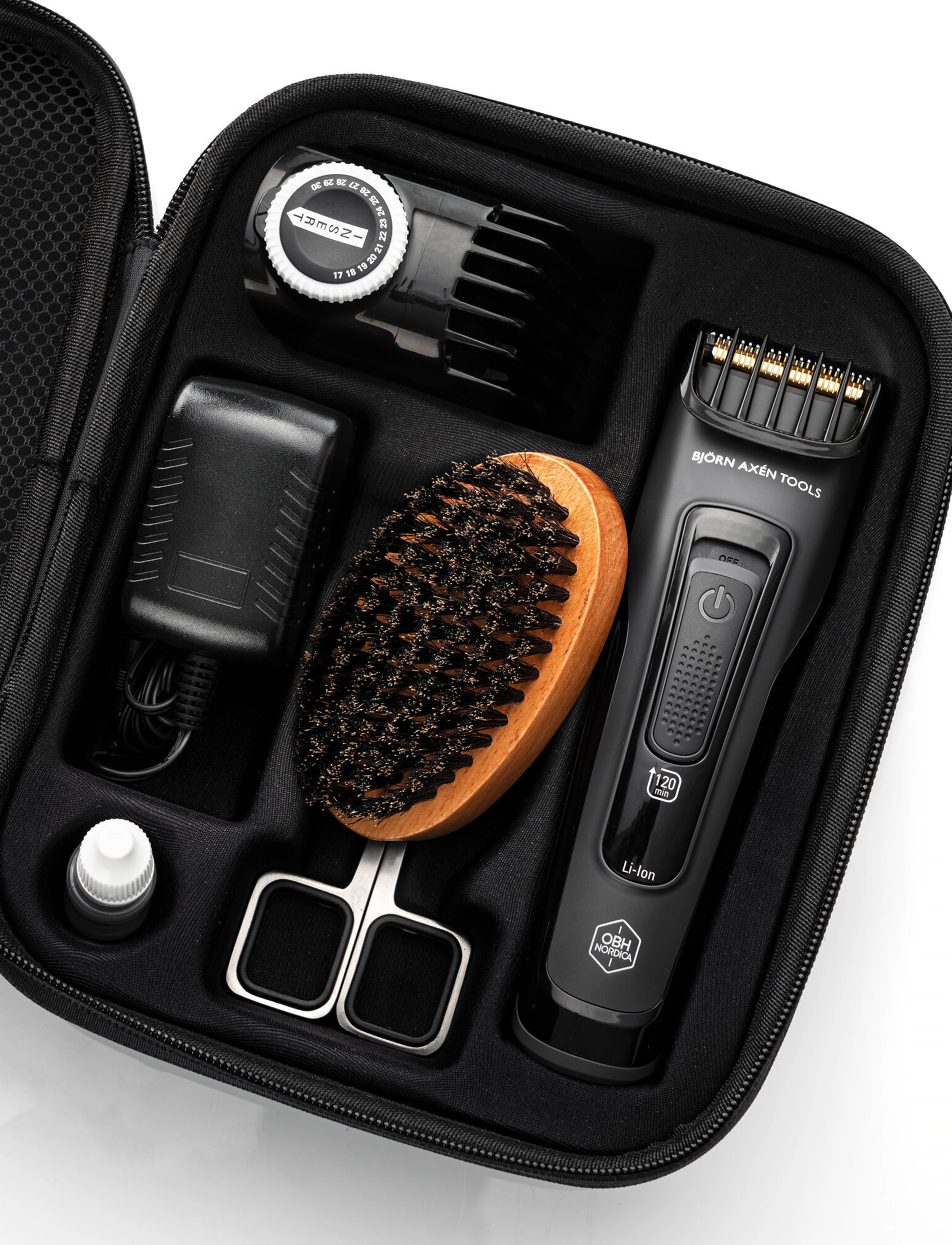 OBH Nordica - Björn Axén tools beard and hair trimming kit - black - 3