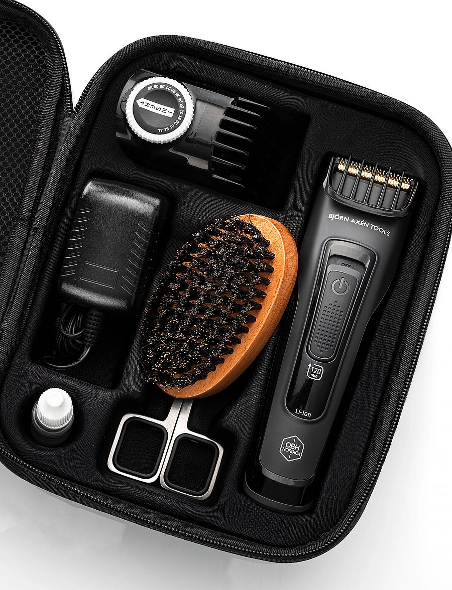 OBH Nordica - Björn Axén tools beard and hair trimming kit - black - 3