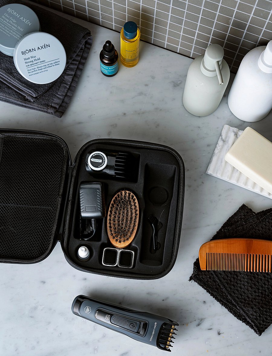 OBH Nordica - Björn Axén tools beard and hair trimming kit - black - 4