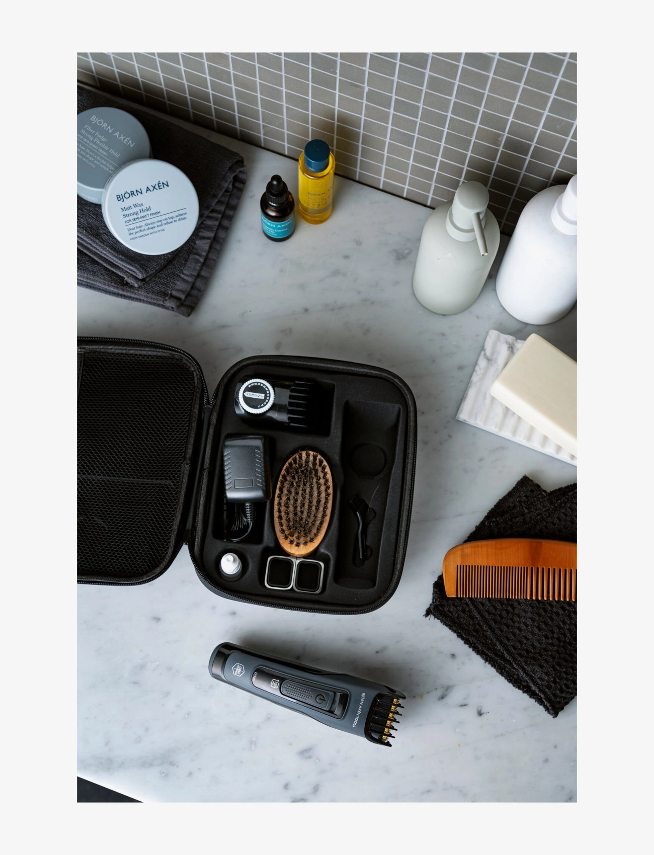 OBH Nordica Björn Axén Tools Beard And Hair Trimming Kit skäggtrimmer herr – bild 4