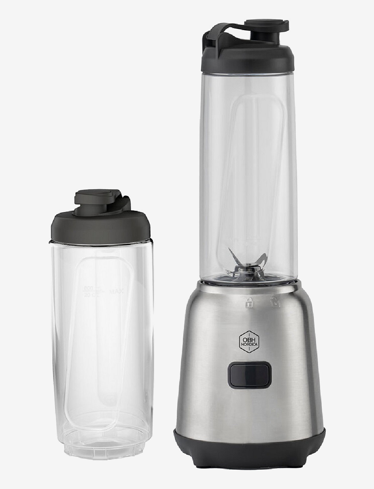 OBH Nordica - Mix & Move Blender 2 x 0,6l. 300 W - nach preis einkaufen - stainless steel - 1