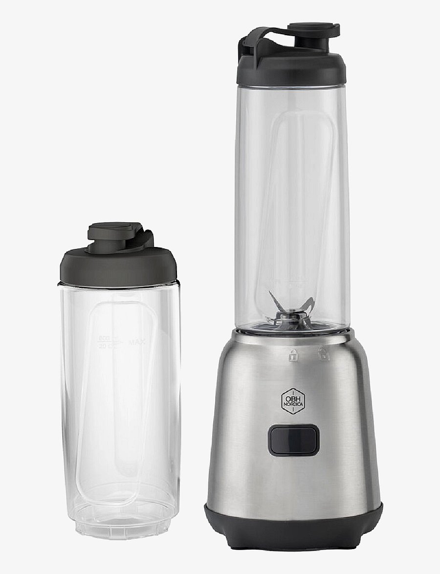 OBH Nordica - Mix & Move Blender 2 x 0,6l. 300 W - mikserid ja kannmikserid - stainless steel - 0