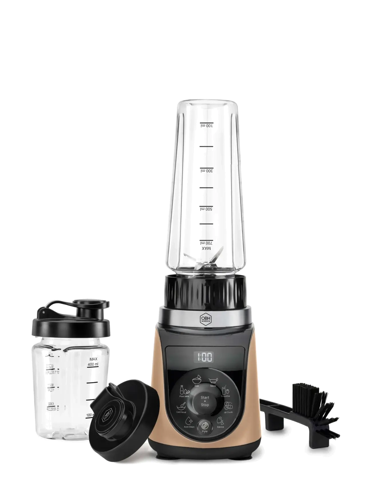 OBH Nordica Blend Up Blender Sand, Mixer og blender, Beige, Str: 700 ML