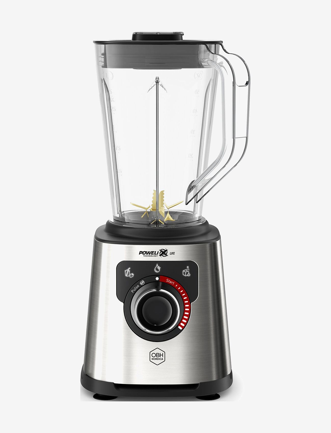 OBH Nordica - Perfect Mix+ Advanced blender 1,5l. 1200 W - stainless steel - 0