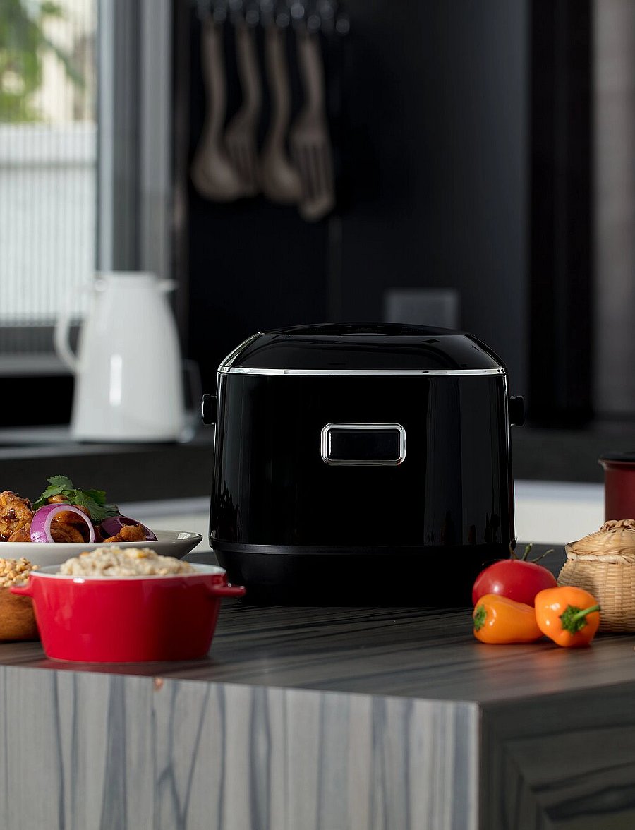 OBH Nordica - Versatile rice cooker multicooker 2 liter - kochen - black - 4
