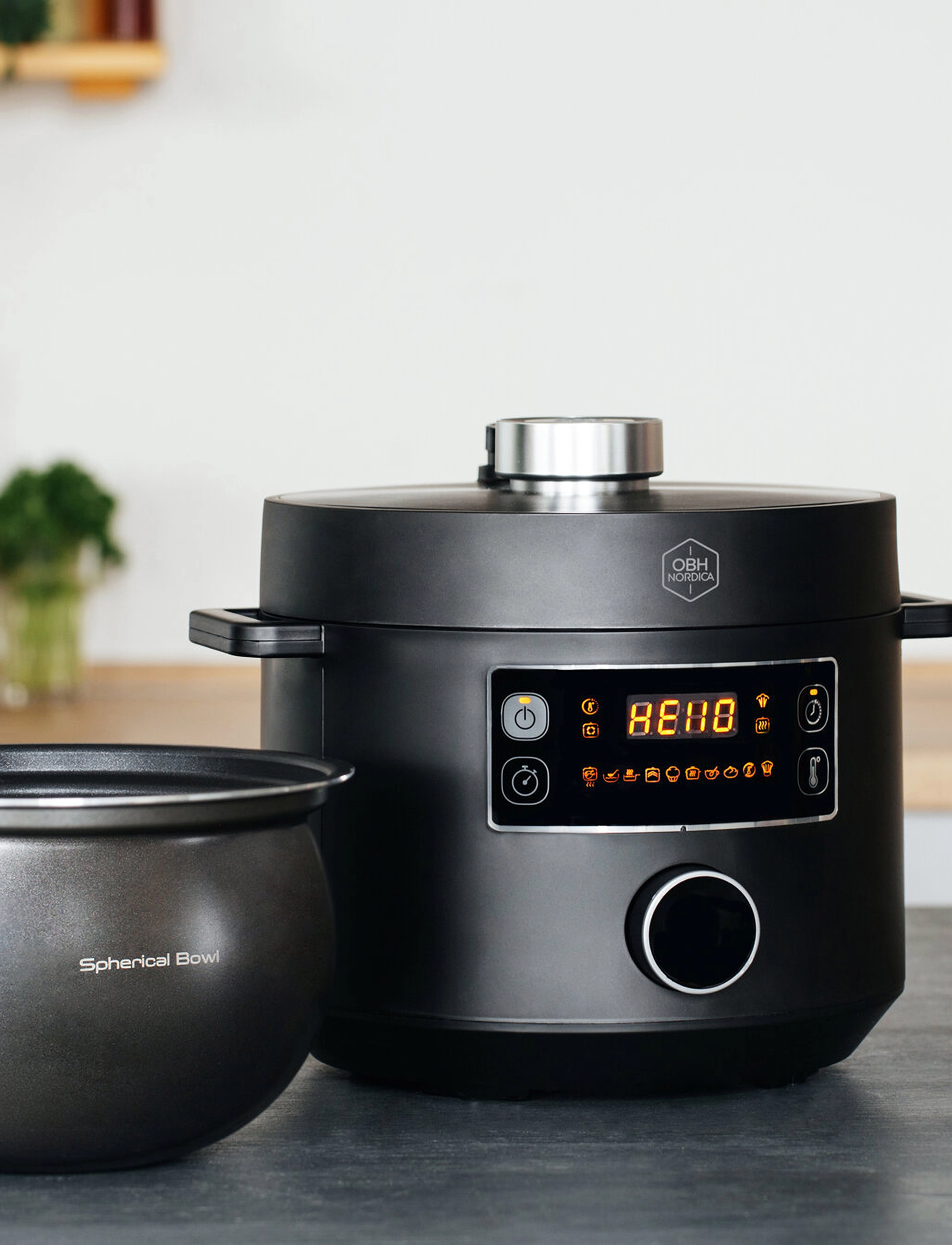 OBH Nordica - Turbo Cuisine MultiCooker 5 Liter - kochen - stainless steel - 5
