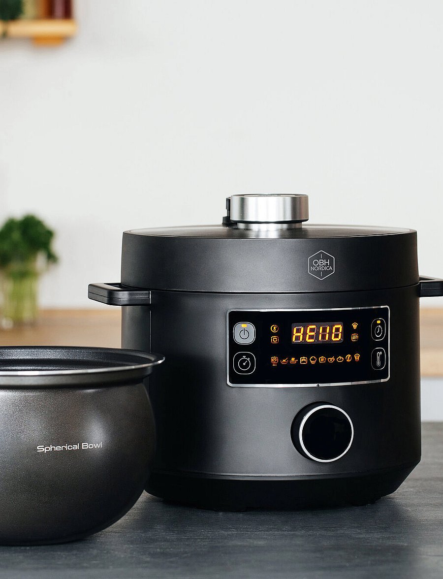 OBH Nordica - Turbo Cuisine MultiCooker 5 Liter - sünnipäevakingitused - stainless steel - 5