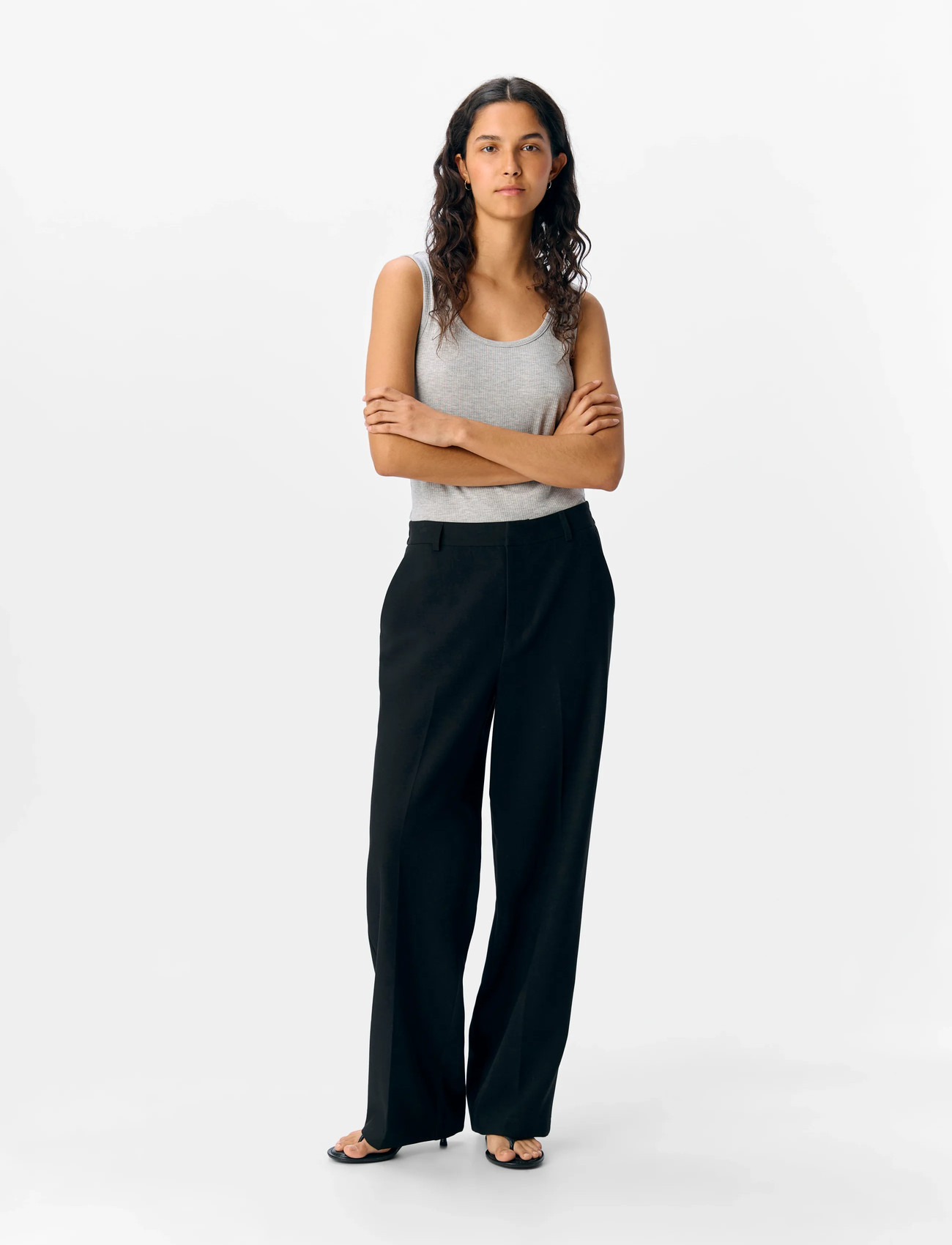 Object Collectors Item Objsigrid Casual Pant kostymbyxor dam – bild 10