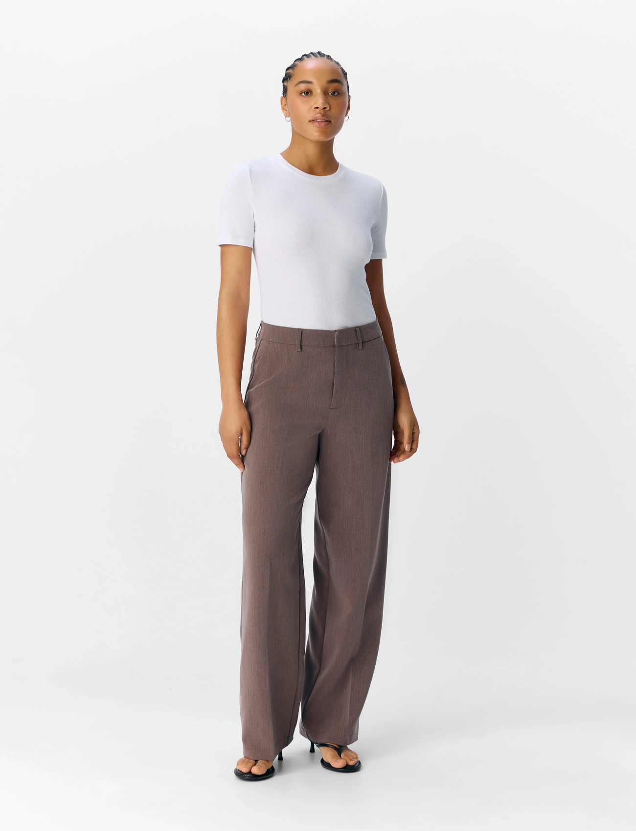 Object Collectors Item Objsigrid Casual Pant kostymbyxor dam – bild 8