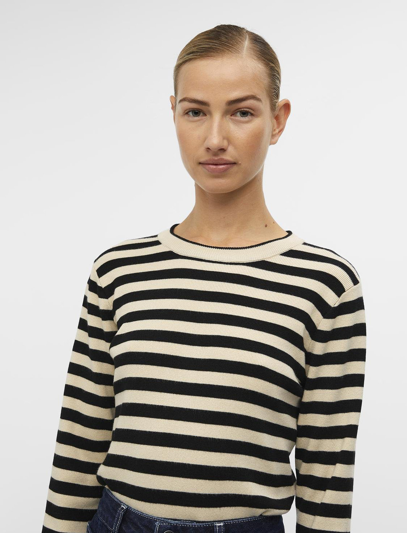 OBJECT Objester Sli L/S Knit Pullover stickade tröjor dam – bild 8