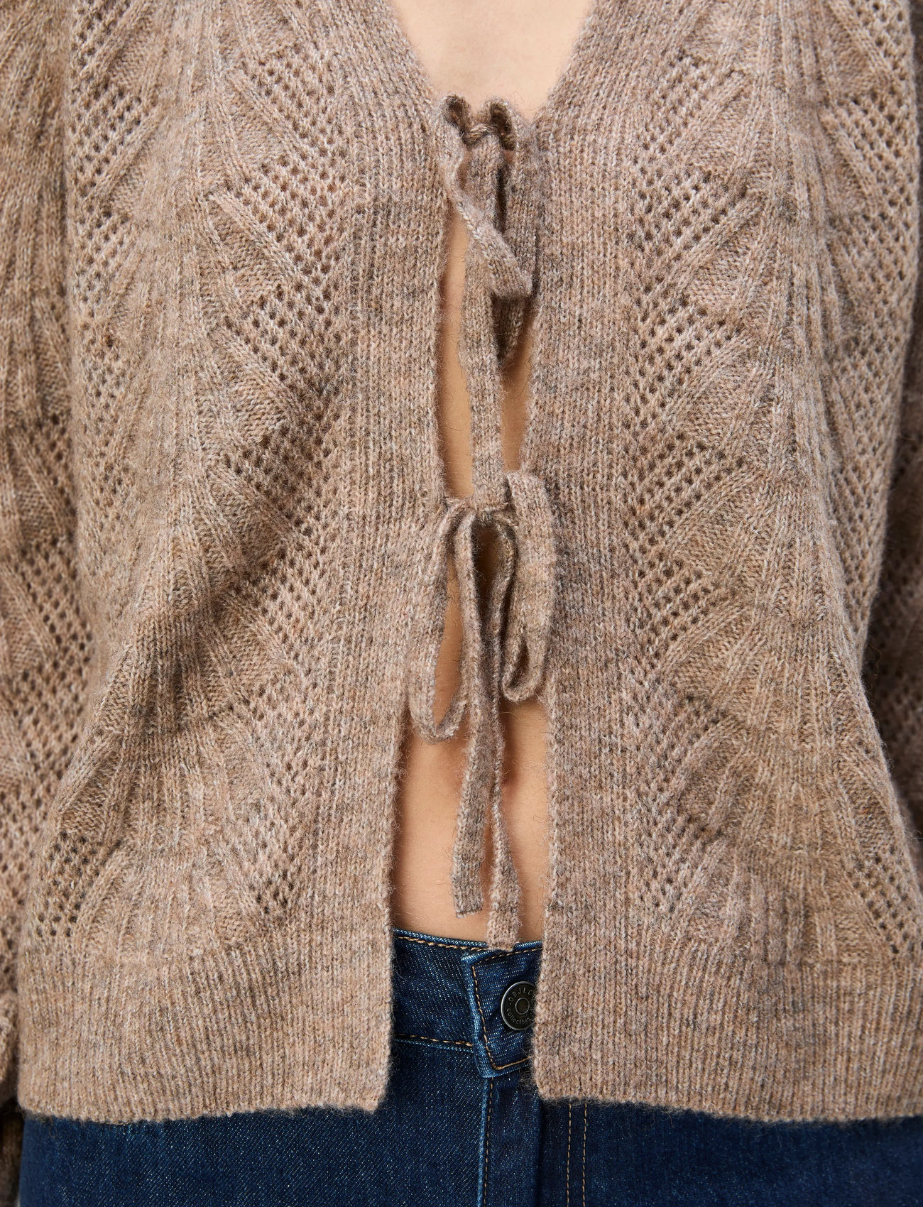 OBJECT Objflora Re L/S KNIT CARDIGAN dam – bild 9