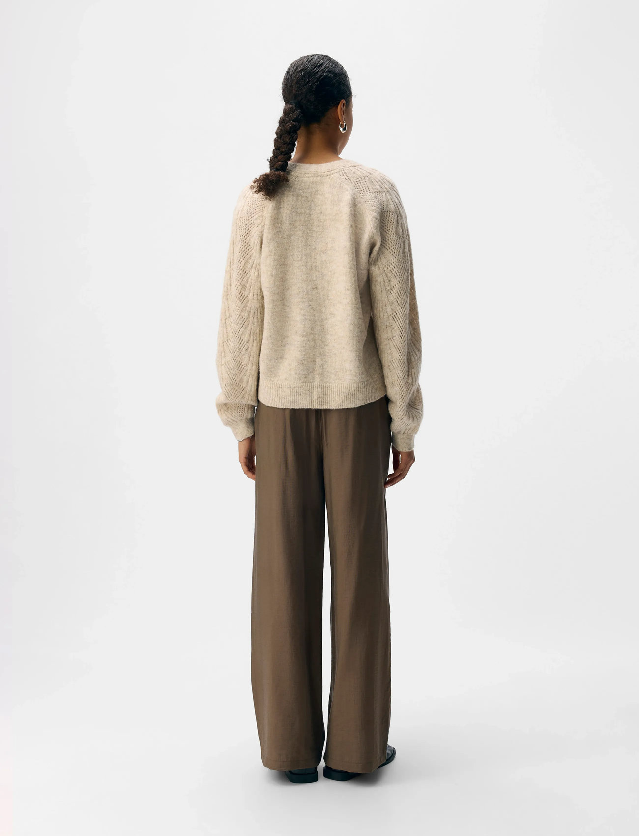 OBJECT Objflora Re L/S KNIT CARDIGAN dam – bild 6