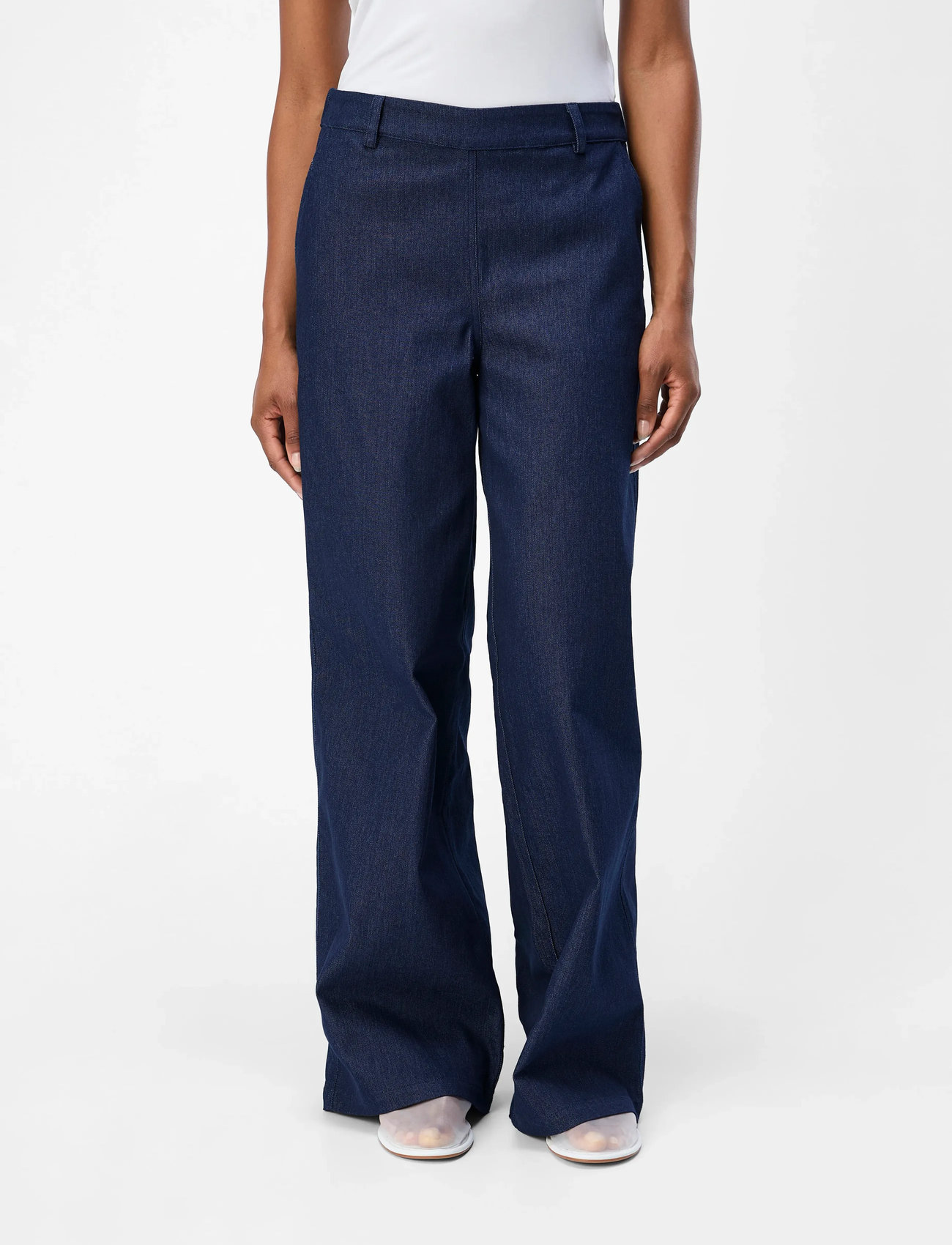 Object Objjune Wide Denim Pants E Div - - 34 1