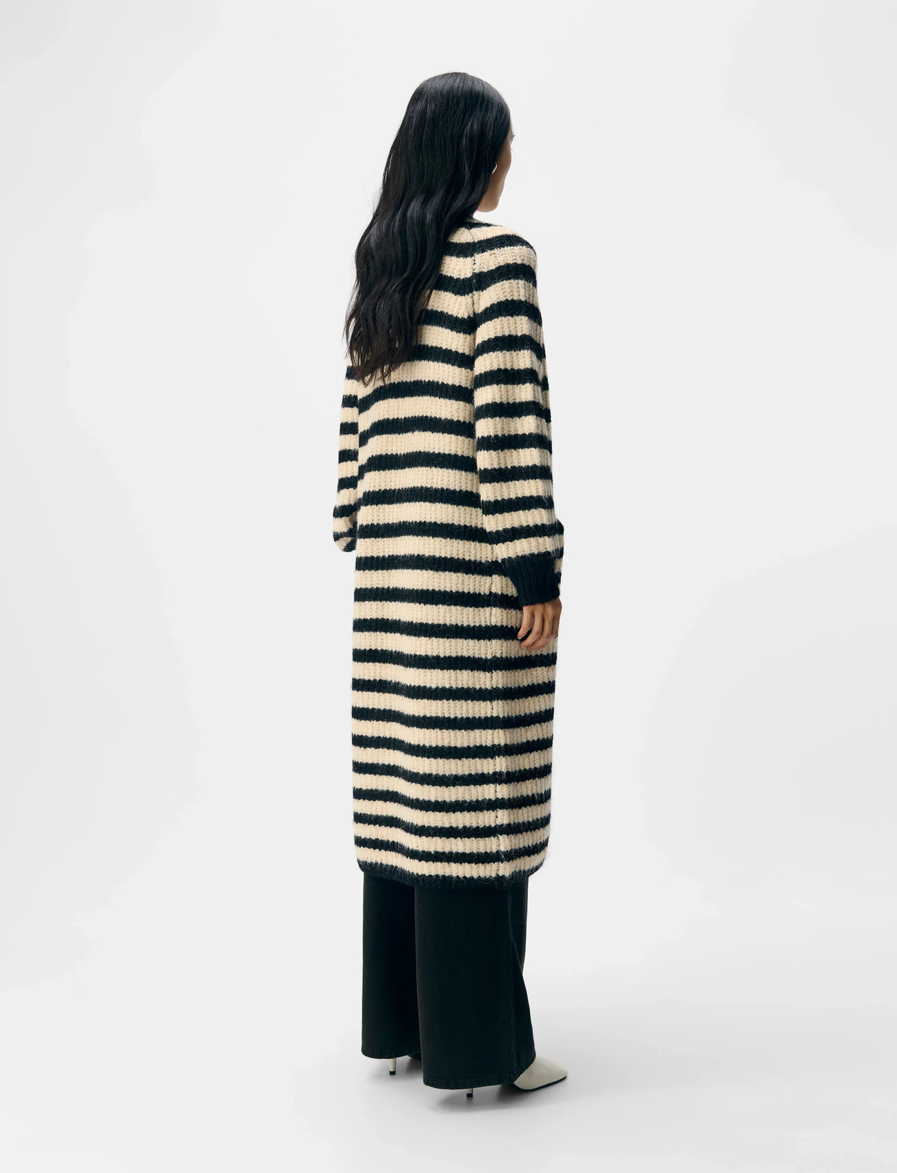 Object Collectors Item Objmilu Ls Lo Long Knit Cardig koftor & cardigans dam – bild 6