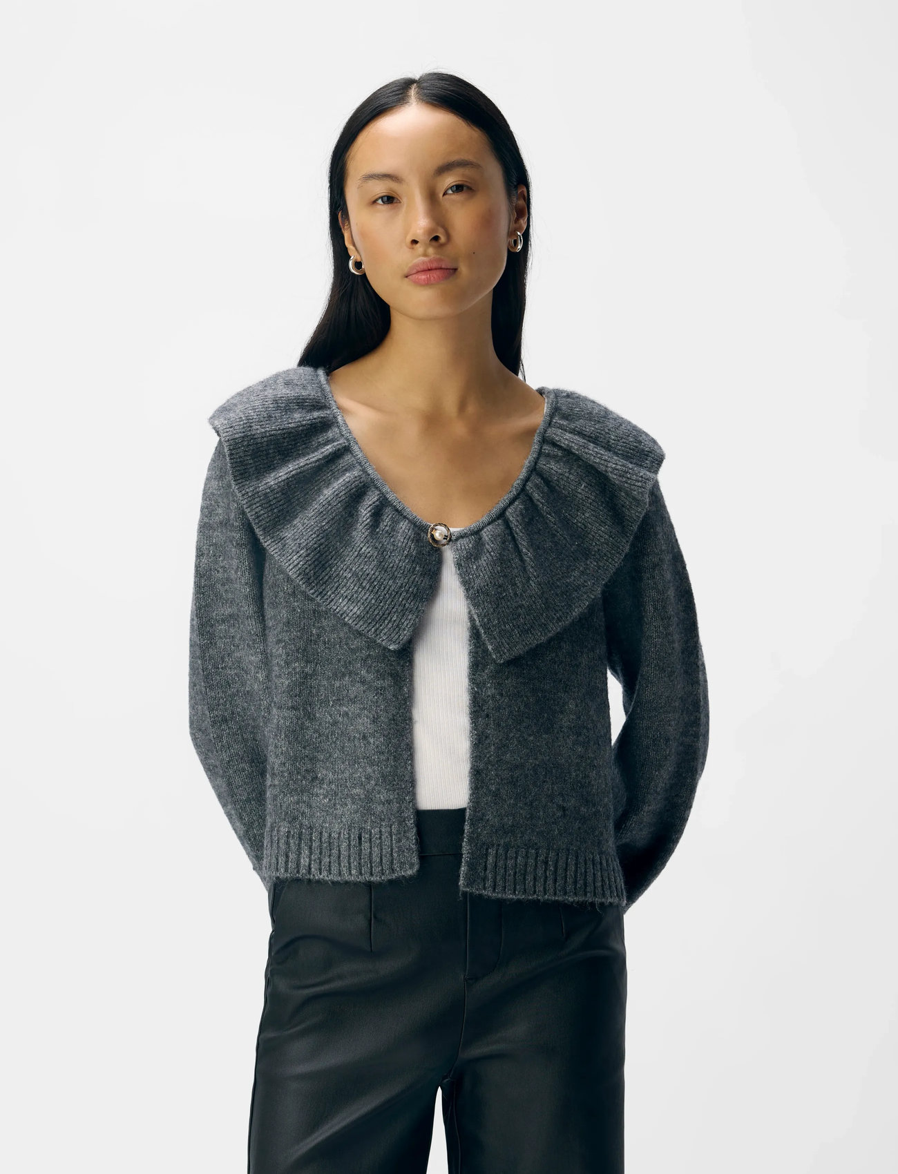 OBJECT Objdenisi L/S LO KNIT CARDIGAN dam – bild 8