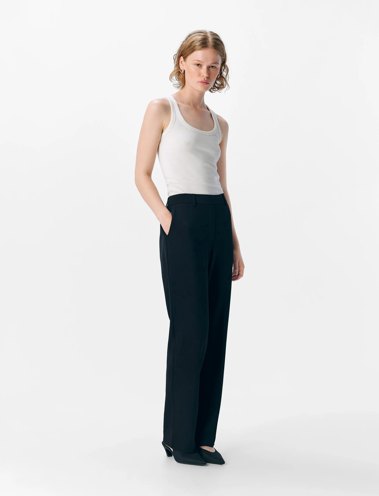 Object Collectors Item Objlisa Mw Straight Pant kostymbyxor dam – bild 8