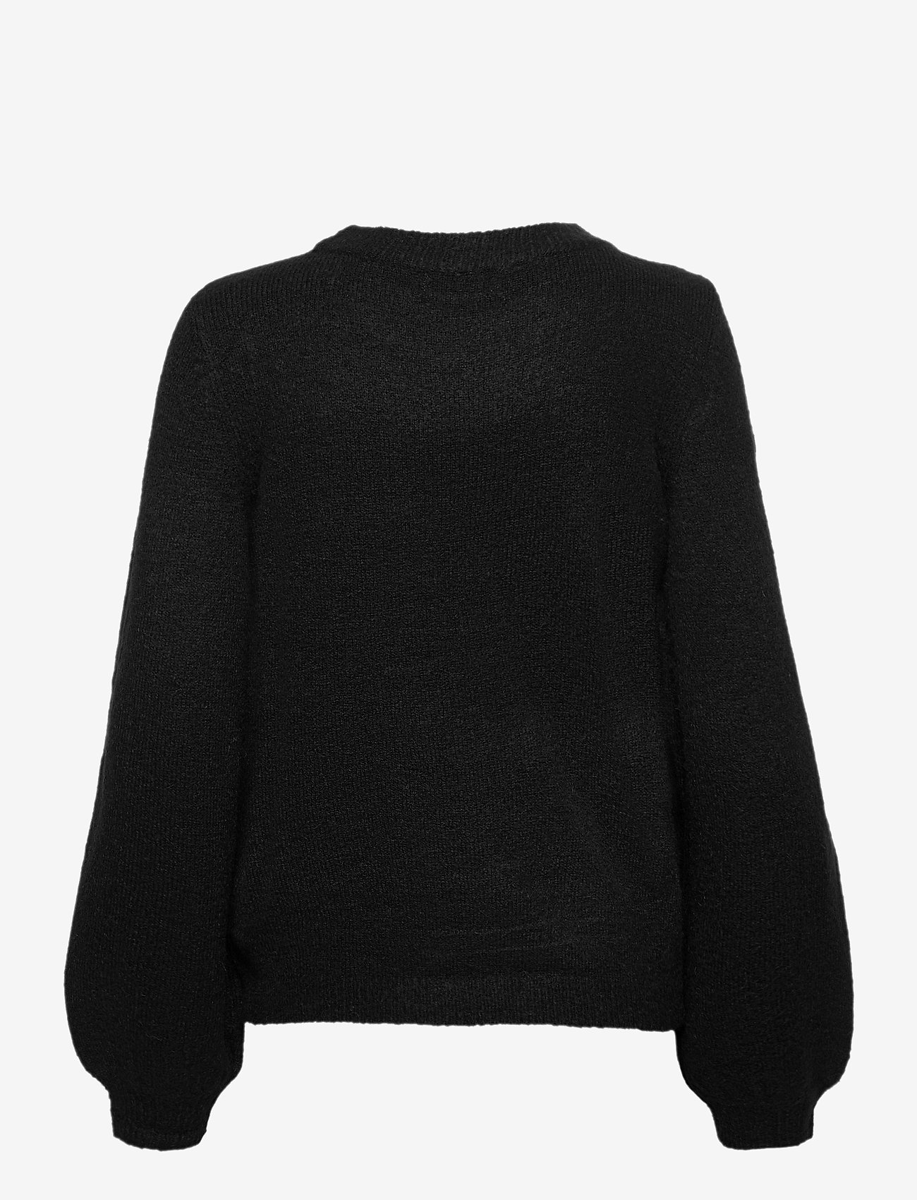 Object - OBJEVE NONSIA L/S KNIT PULLOVER - black - 1