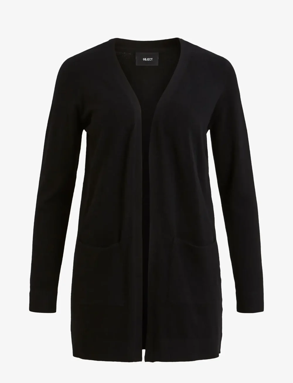 Object - OBJTHESS L/S CARDIGAN NOOS - koftor - black - 1