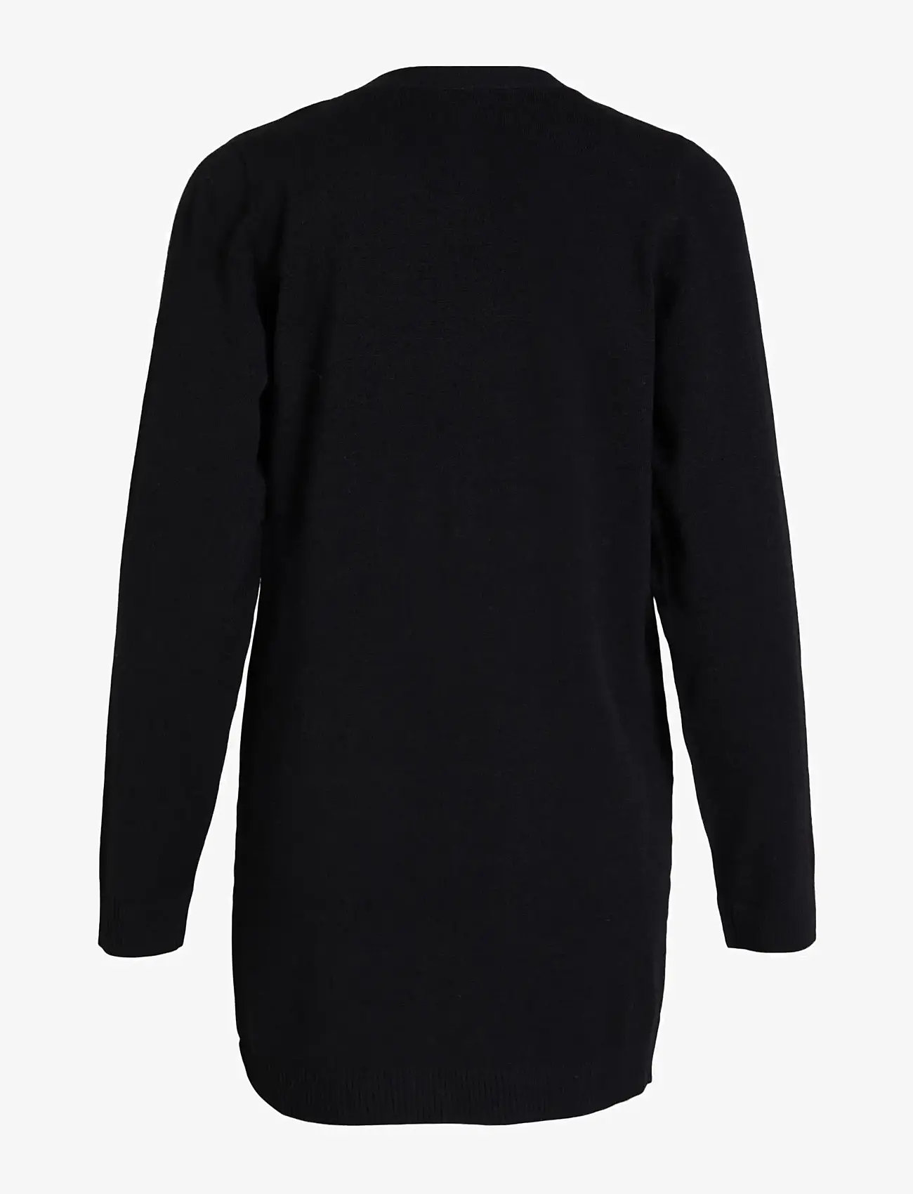 Object - OBJTHESS L/S CARDIGAN - sügisesed riided - black - 1