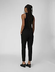 Object - OBJLISA SLIM PANT NOOS - slim fit trousers - black - 3