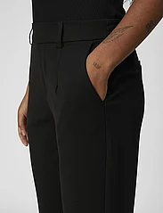 Object - OBJLISA SLIM PANT NOOS - slim fit trousers - black - 5