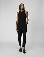 Object - OBJLISA SLIM PANT NOOS - slim fit trousers - black - 6