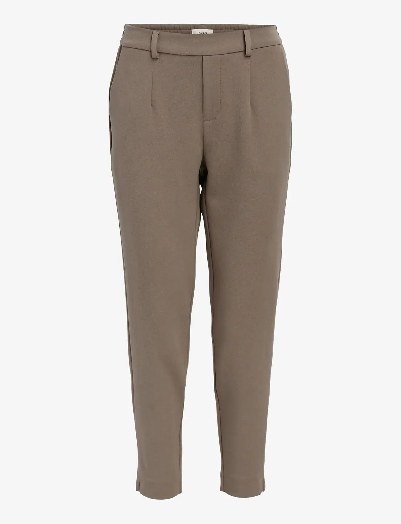 Object - OBJLISA SLIM PANT NOOS - slim fit trousers - fossil - 1