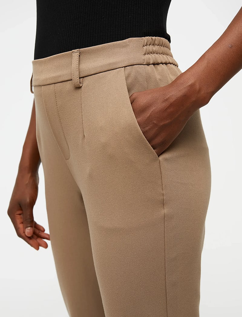 Object - OBJLISA SLIM PANT NOOS - slim fit hosen - fossil - 5