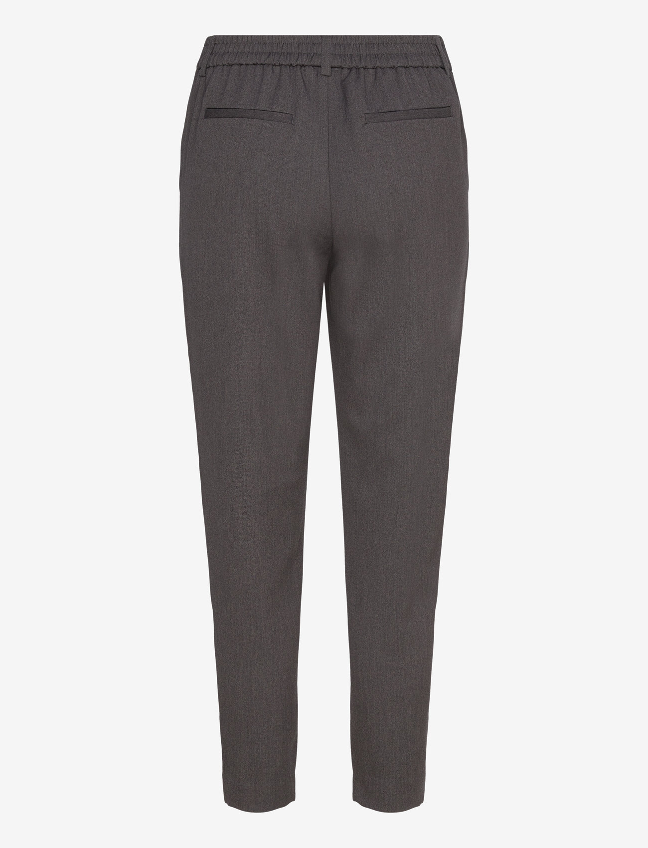 Object - OBJLISA SLIM PANT NOOS - kitsalõikelised püksid - medium grey melange - 2