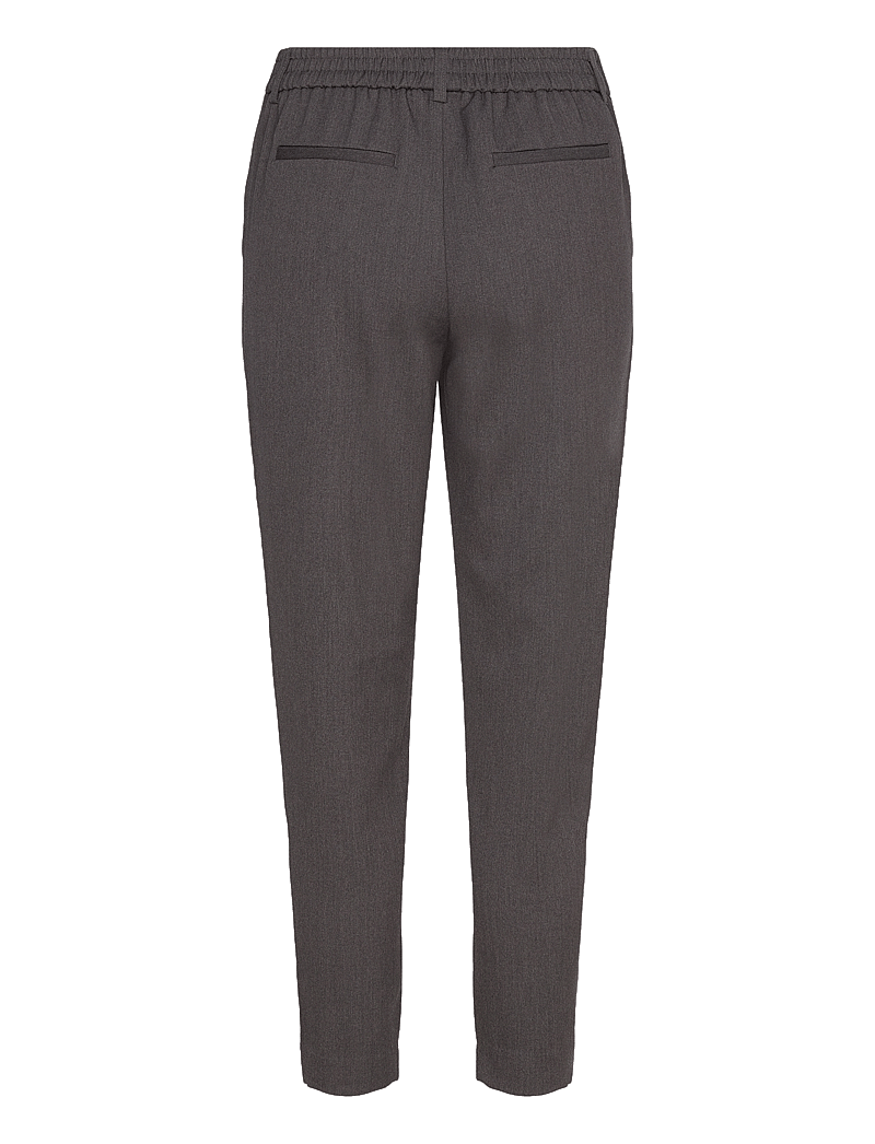 Object - OBJLISA SLIM PANT NOOS - kitsalõikelised püksid - medium grey melange - 2