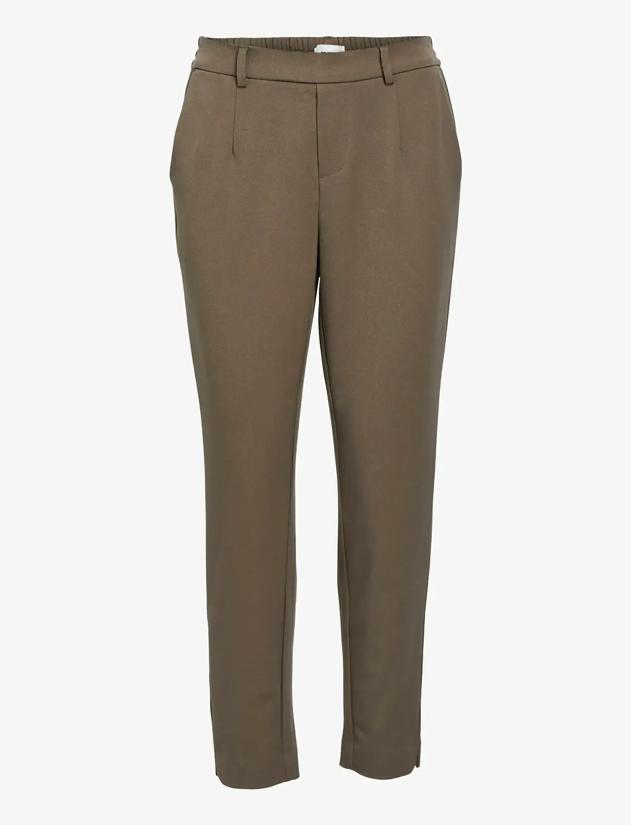 Object - OBJLISA SLIM PANT NOOS - slim fit byxor - morel - 0