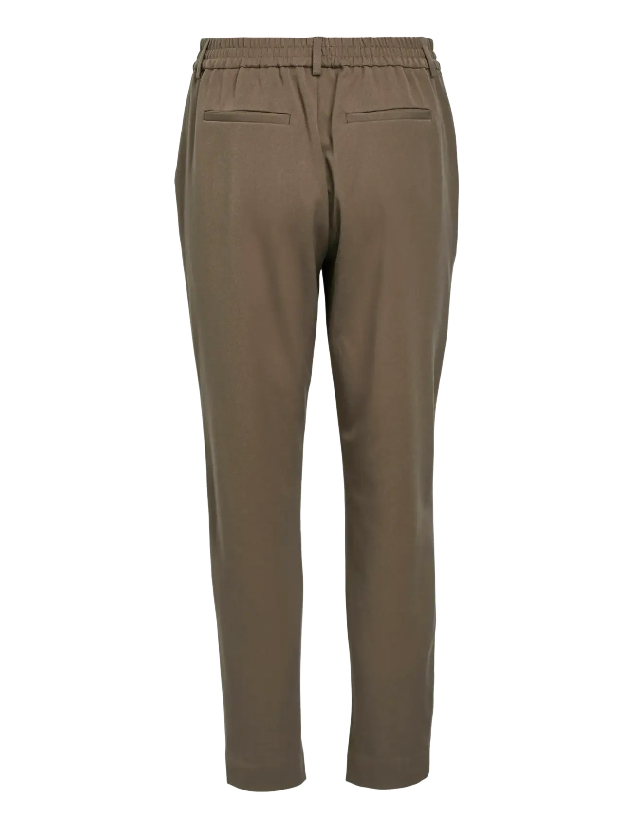 Object - OBJLISA SLIM PANT NOOS - slim fit-byxor - morel - 2