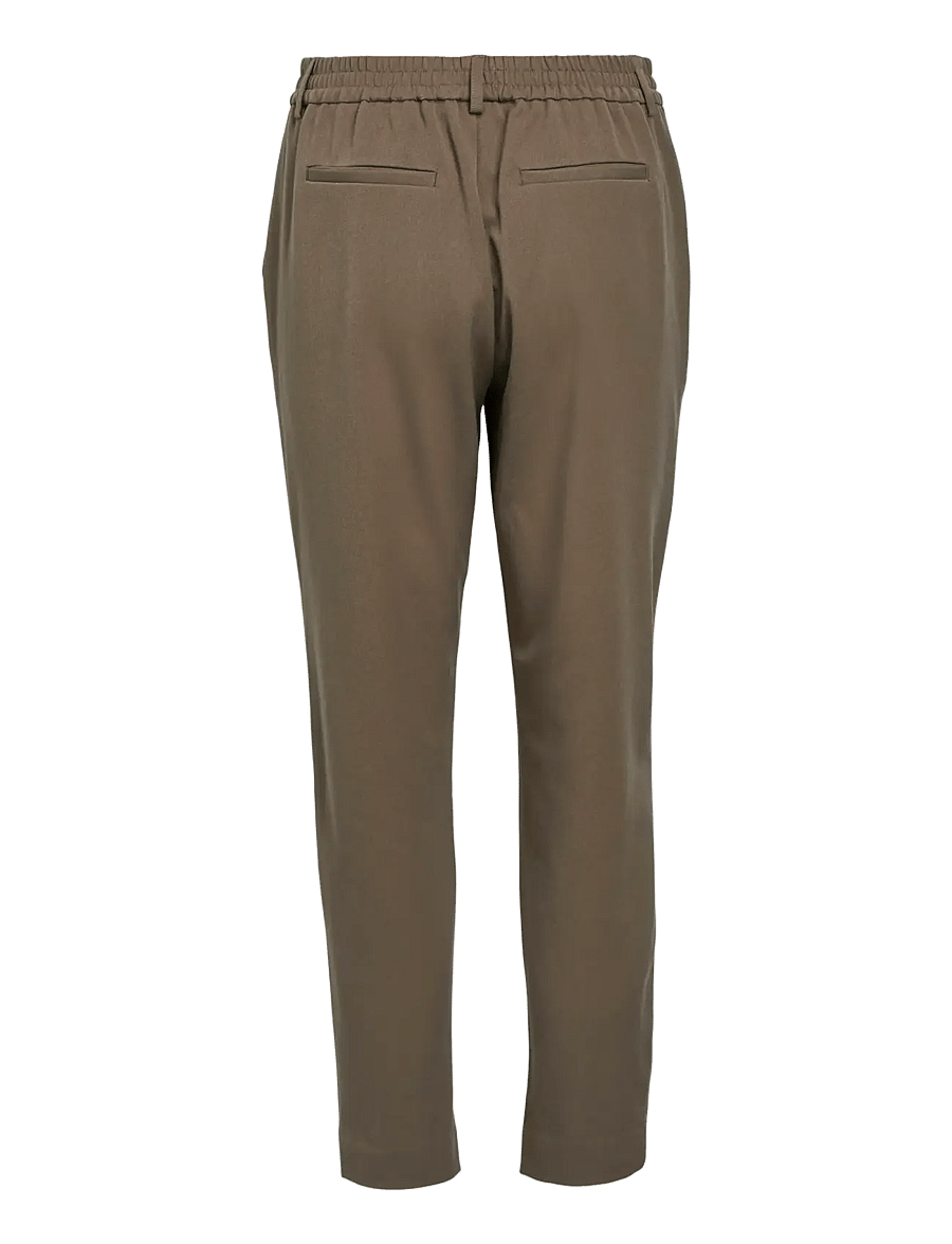 Object - OBJLISA SLIM PANT NOOS - slim fit-byxor - morel - 2