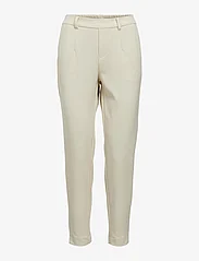 Object - OBJLISA SLIM PANT NOOS - slim fit trousers - sandshell - 0