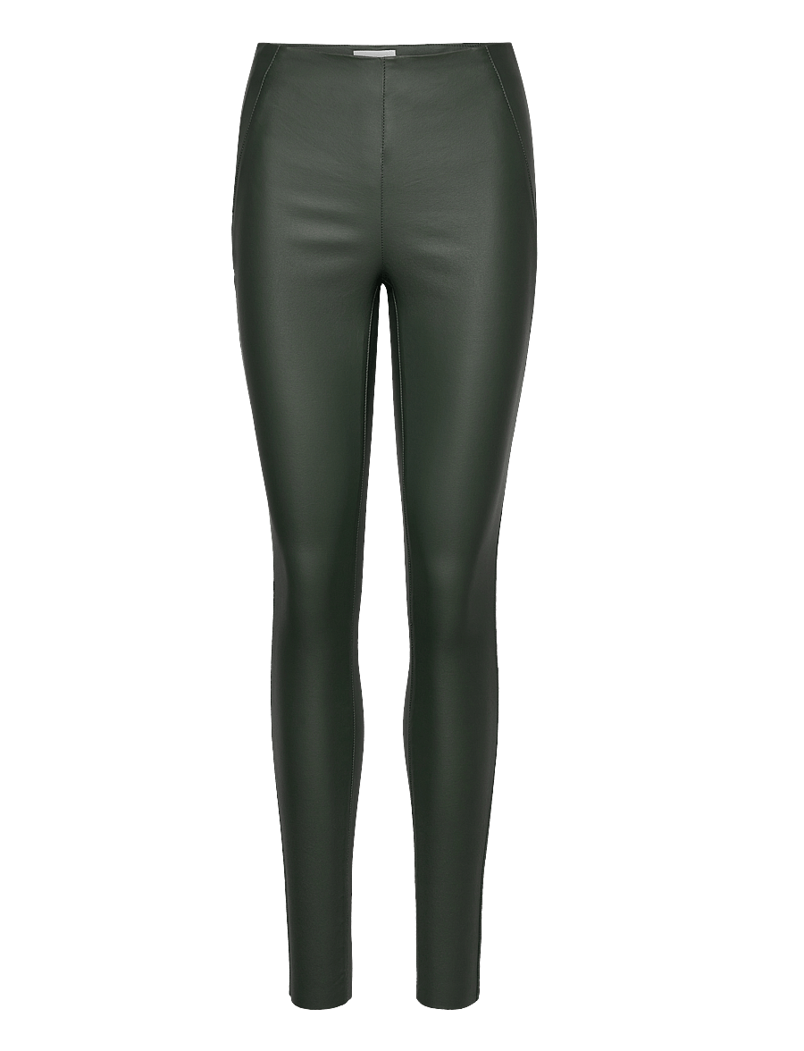 Object - OBJBELLE MW COATED LEGGINGS NOOS - lederhosen - duffel bag - 1