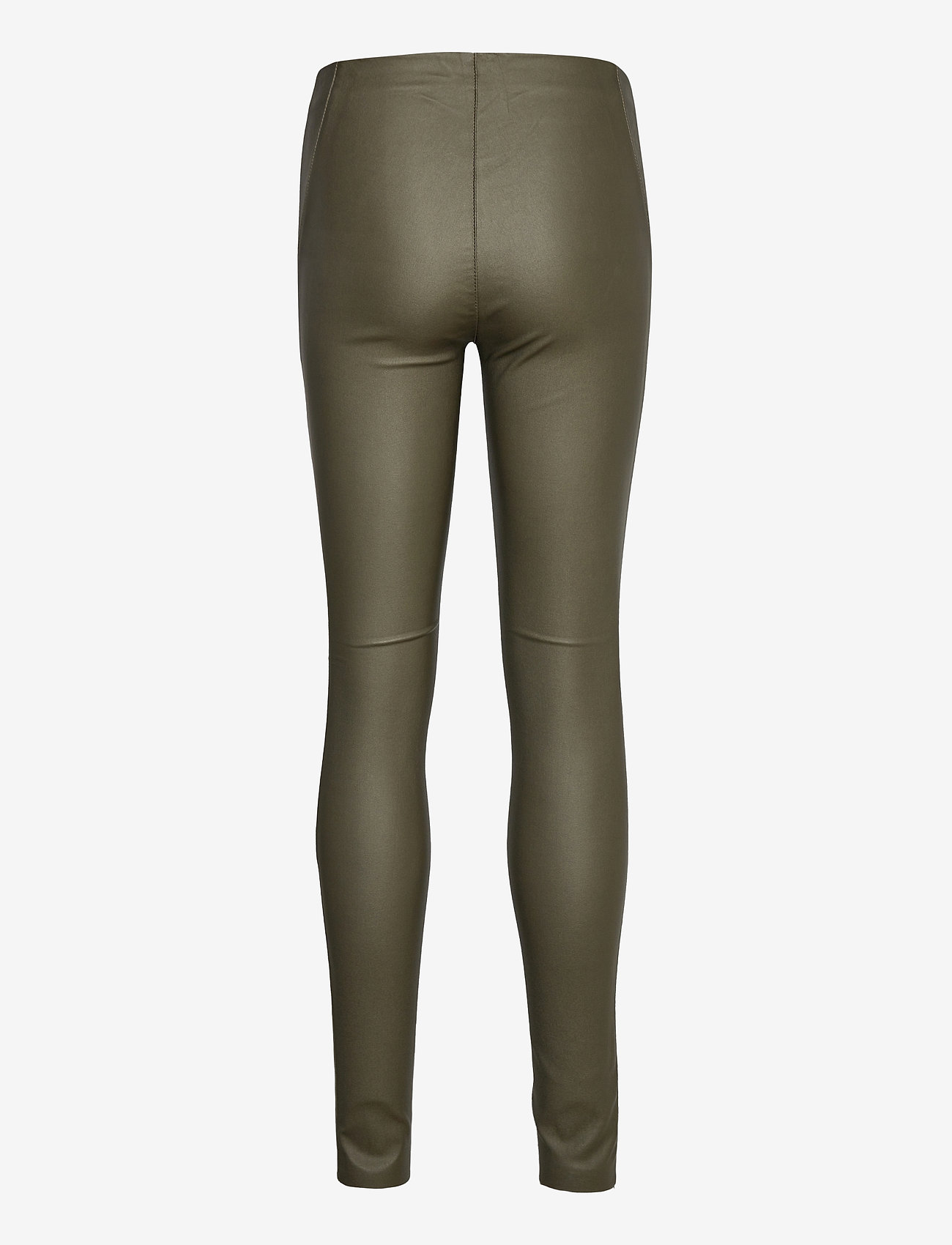 Object - OBJBELLE MW COATED LEGGINGS NOOS - party wear at outlet prices - forest night - 1
