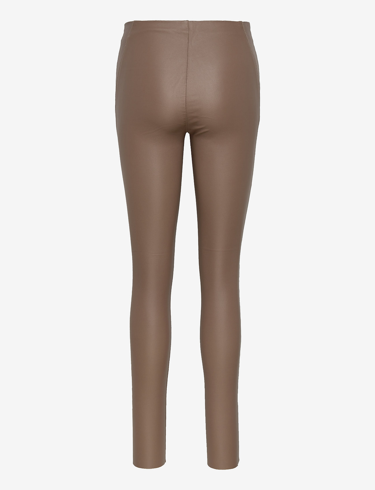 Object - OBJBELLE MW COATED LEGGINGS NOOS - party wear at outlet prices - fossil - 1