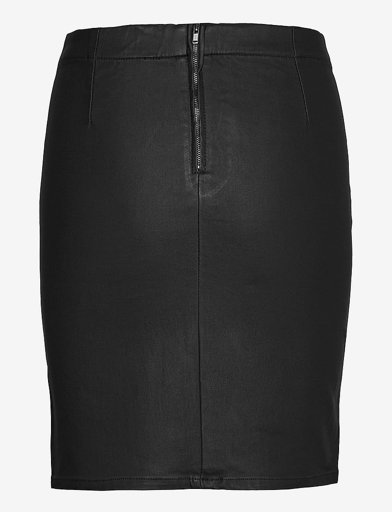 Object - OBJBELLE MW SUPERCOATED SKIRT - pennkjolar - black - 1