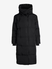 Object - OBJLOUISE LONG DOWN JACKET - winter jackets - black - 0